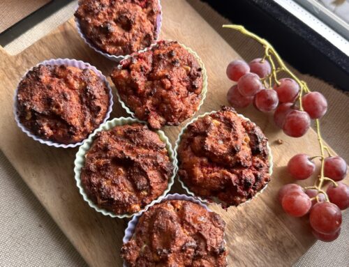 De frambozen & witte chocolade muffins 🧁🤩